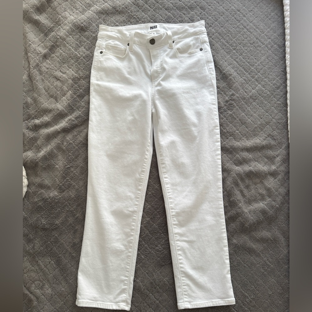 Paige ankle cropped size 28